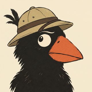 snardito in a safari hat